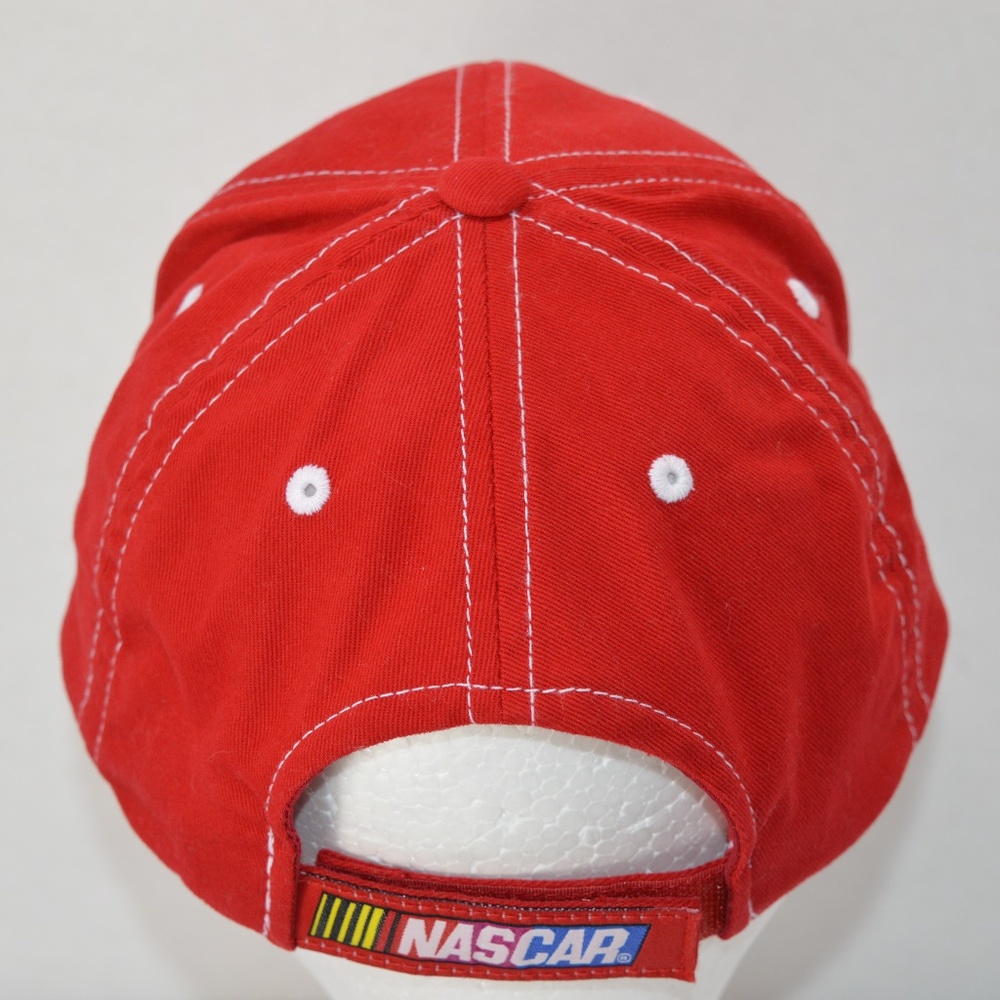 Nascar Red Racing Adjustable Hat - Picture 3 of 8